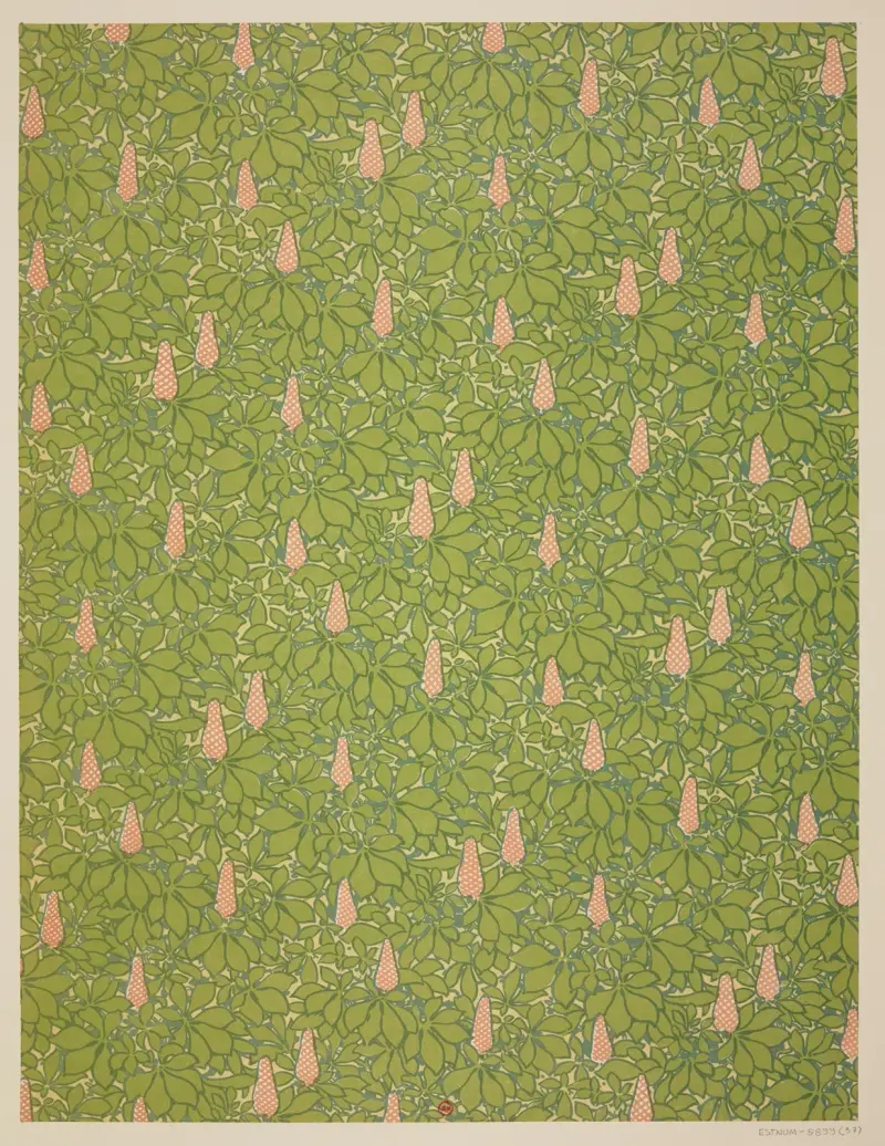 Ensemble de papiers de garde pour Eugène Verneau Pl.37 av George Auriol