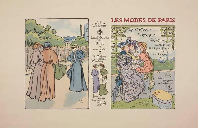 Paris mode – bokomslag av George Auriol