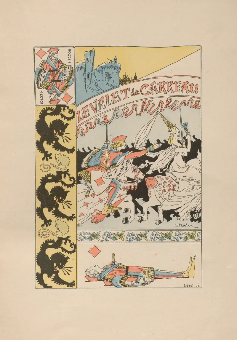 Les Rondes du Valet de Carreau Pl.1 av George Auriol