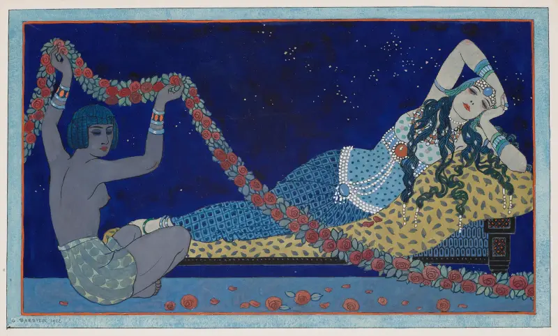 Kleopatra av George Barbier