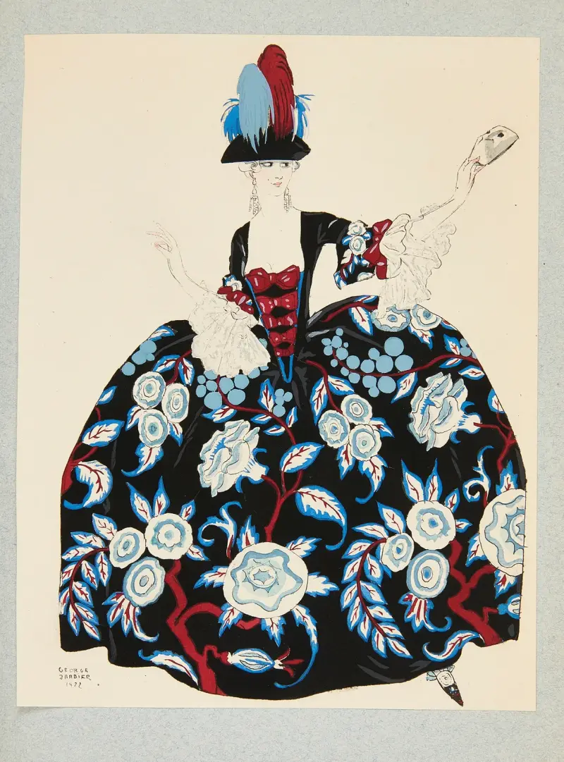 Teaterkostymer av George Barbier