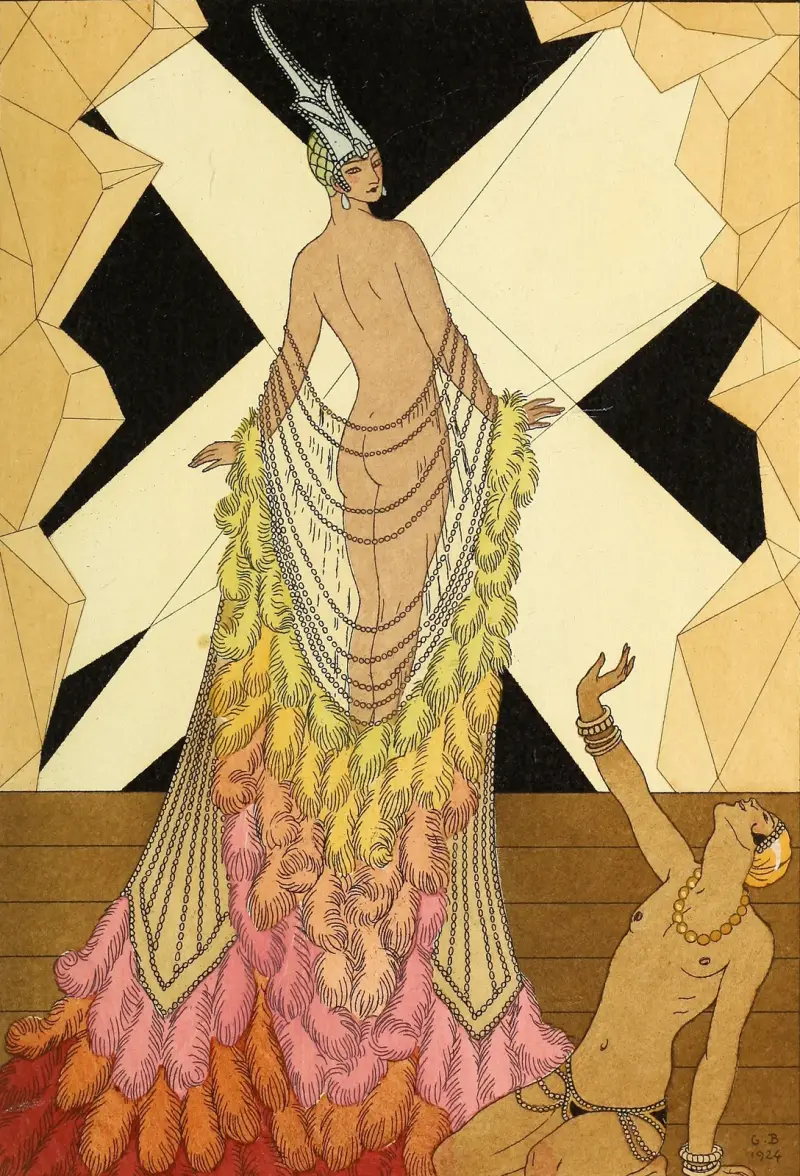 Falbalas et fanfreluches, L'Orgueil av George Barbier