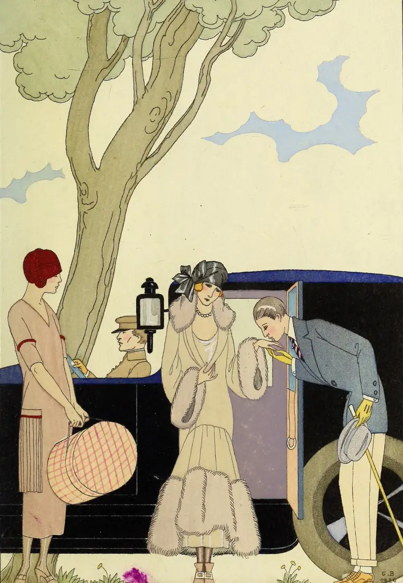 Falbalas et fanfreluches, L’Ensie av George Barbier