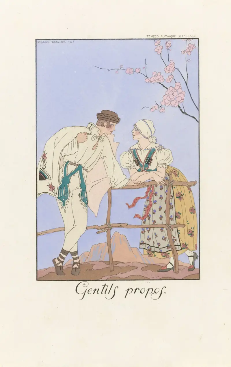Gentils Propos, George Barbier