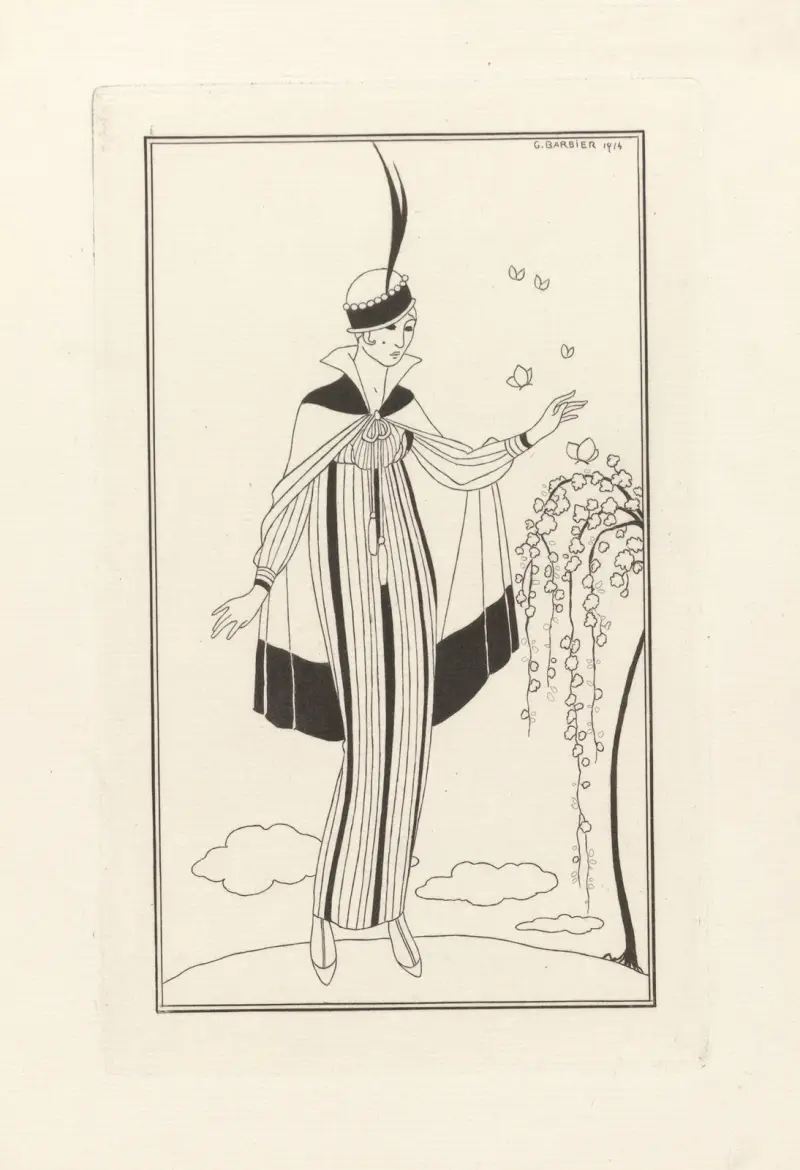 Journal des Dames et des Modes. No. 150 av George Barbier