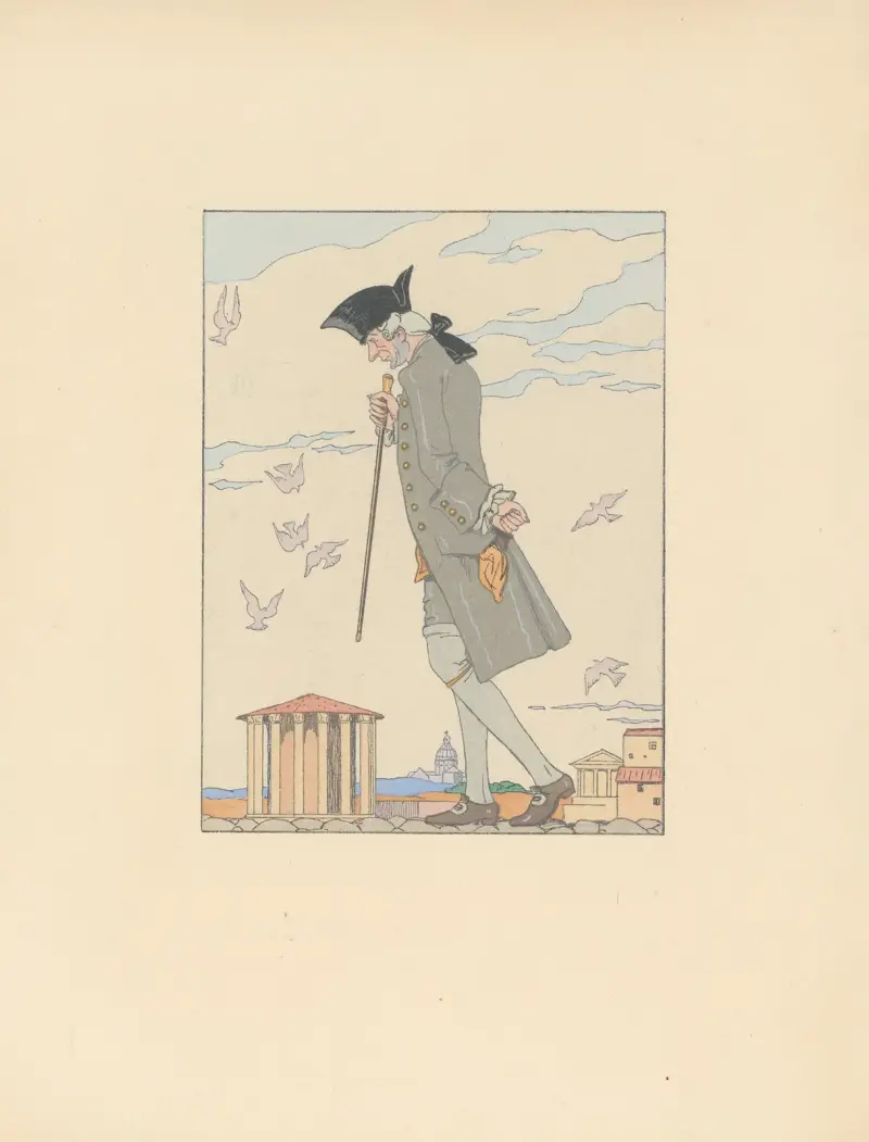 Den dubbla älskarinnan av George Barbier