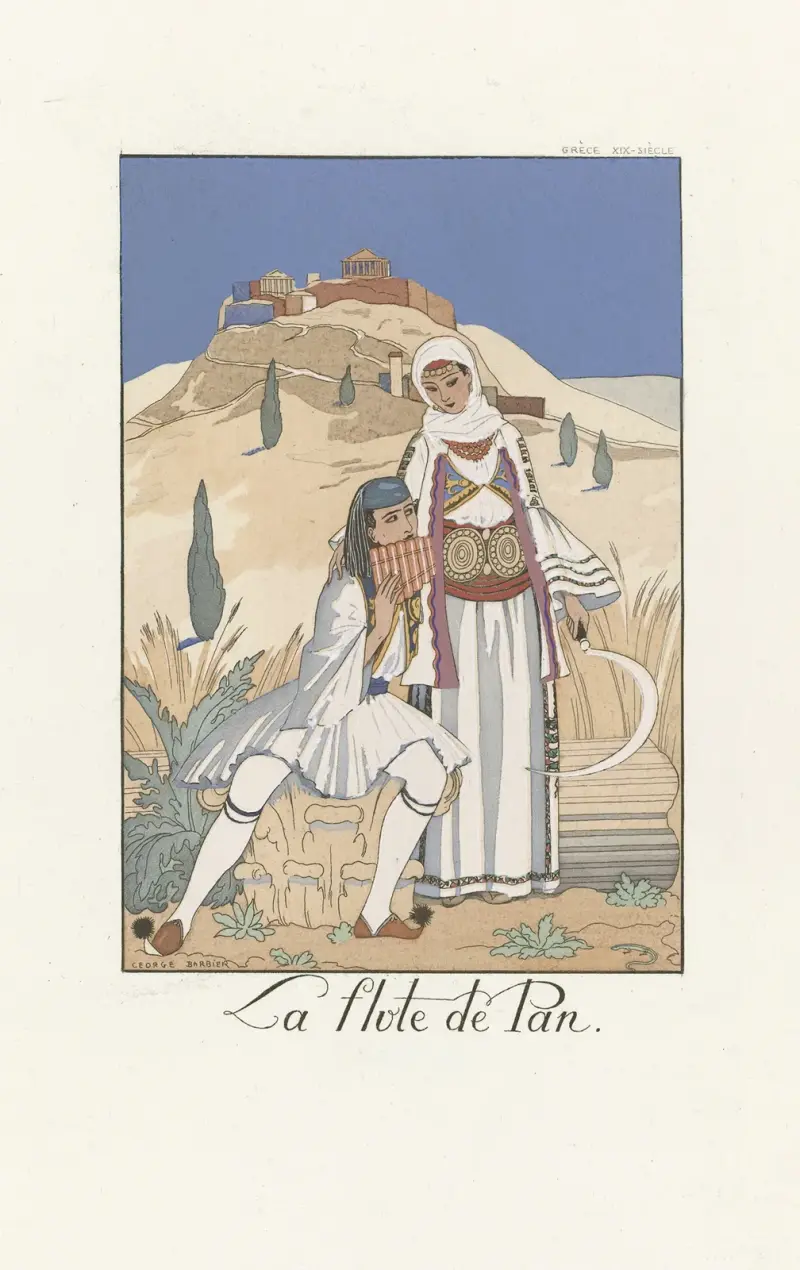 Fletnia Pana, George Barbier