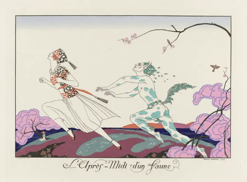 Der Nachmittag eines Fauns von George Barbier