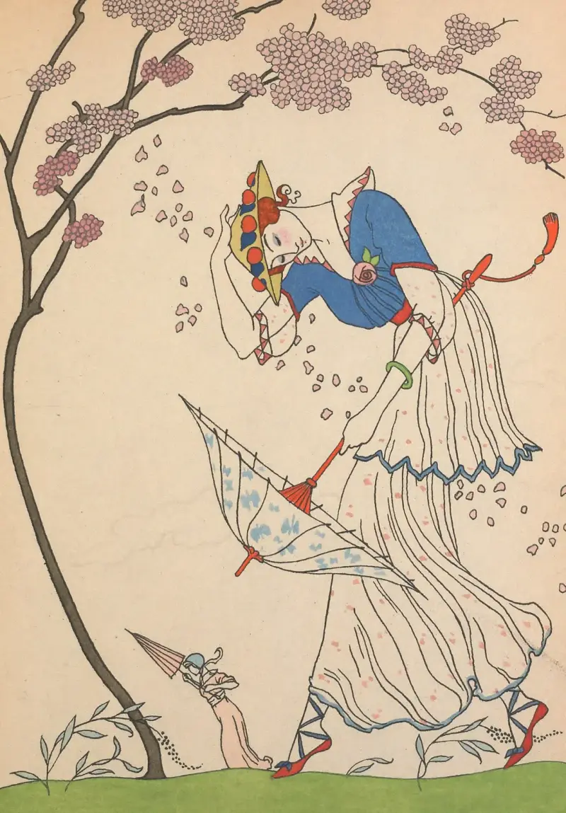 Vindstöten av George Barbier