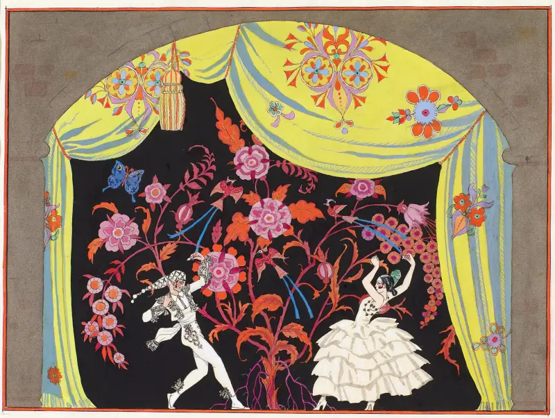 Flamenco av George Barbier