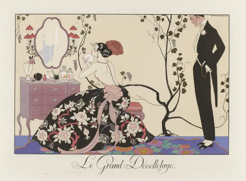 Le Grand Décolletage von George Barbier