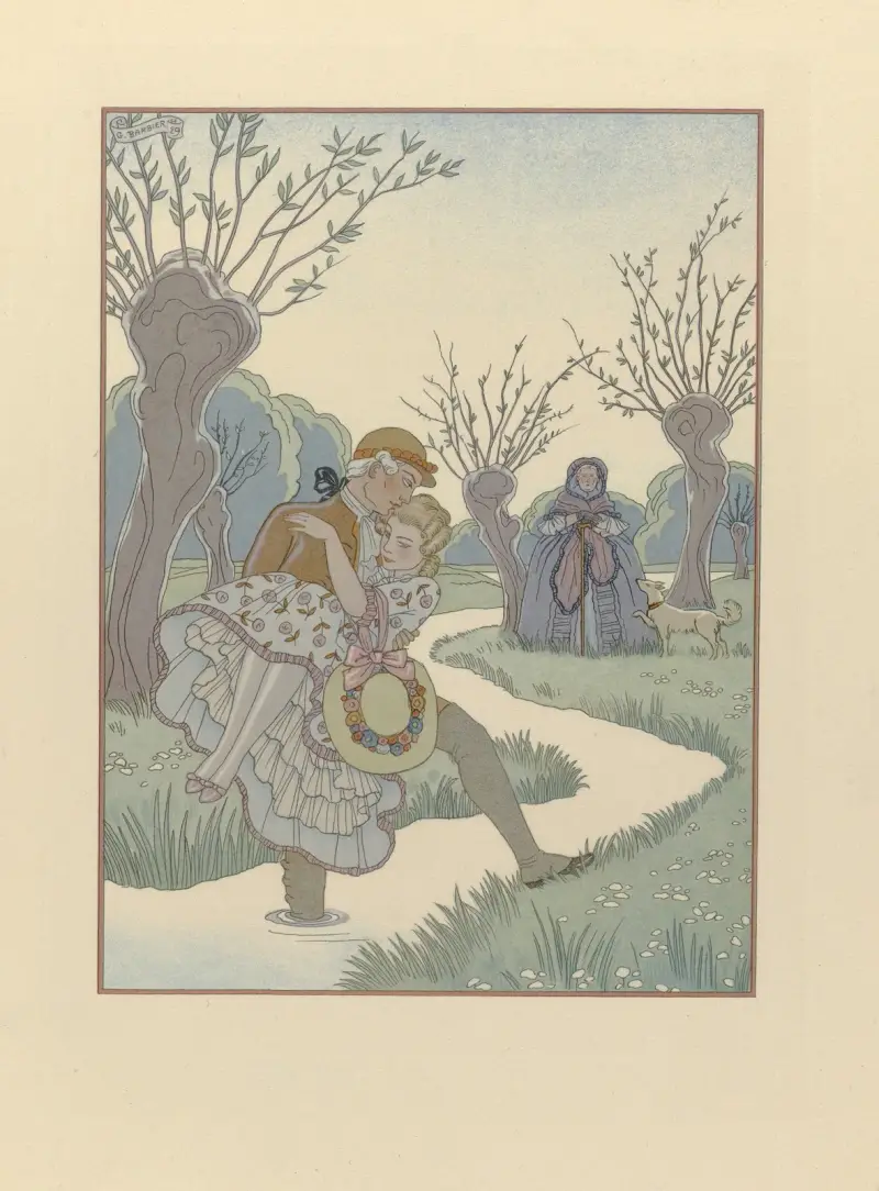 Farliga förbindelser av George Barbier