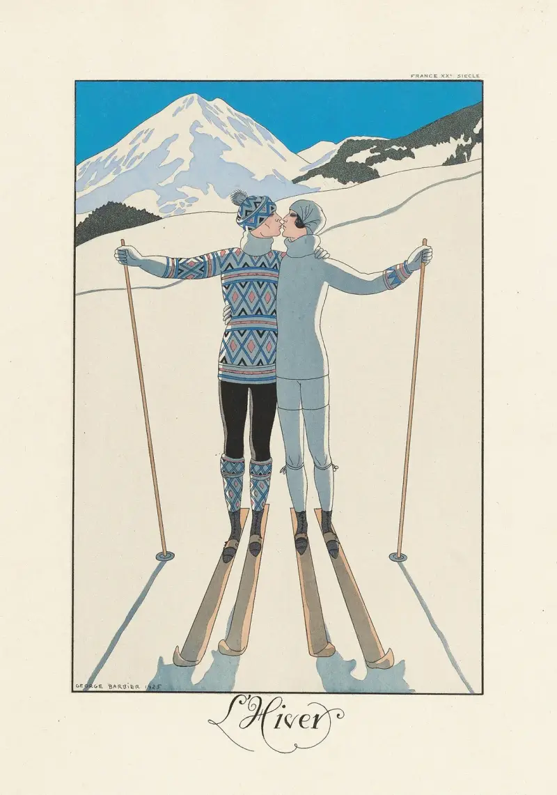 Vinter av George Barbier