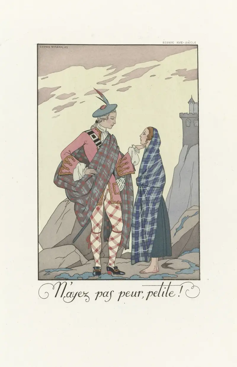 N’ayez pas peur, petite! av George Barbier