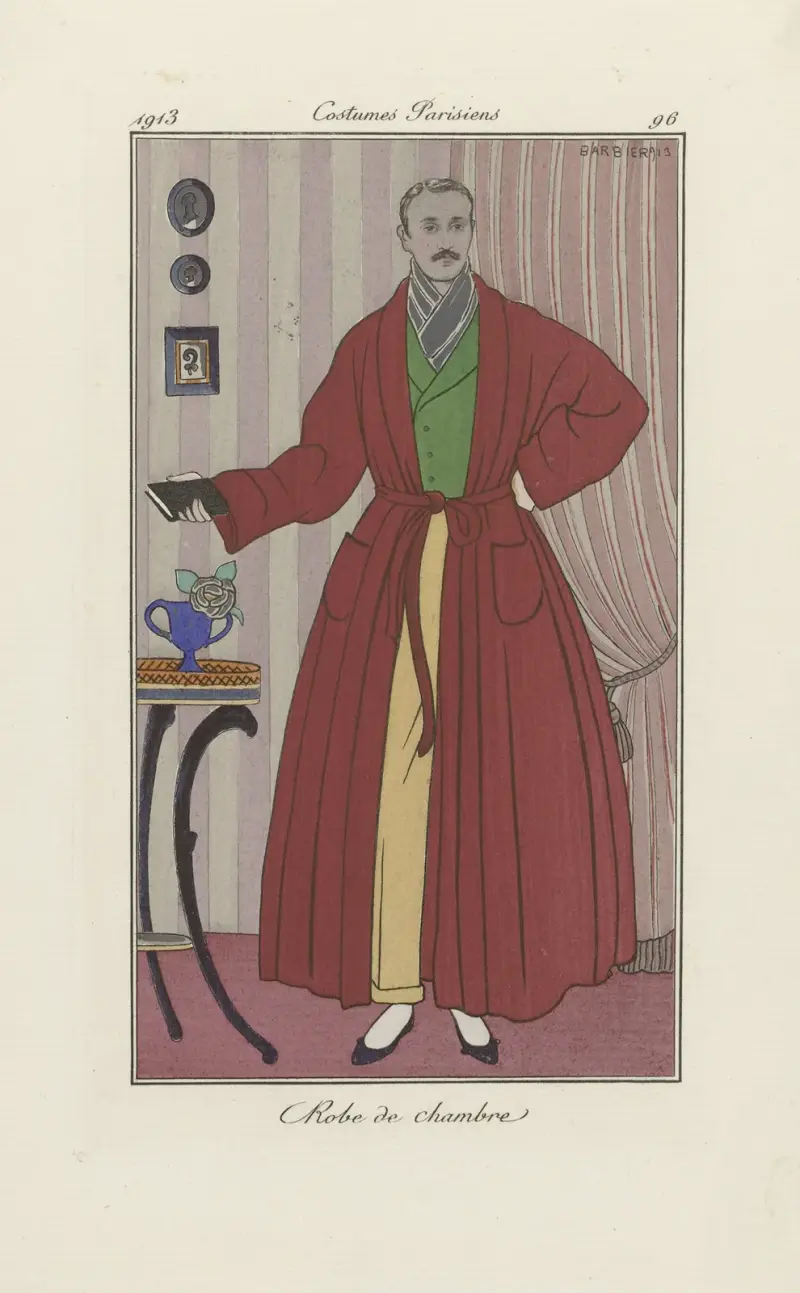Robe de chambre av George Barbier