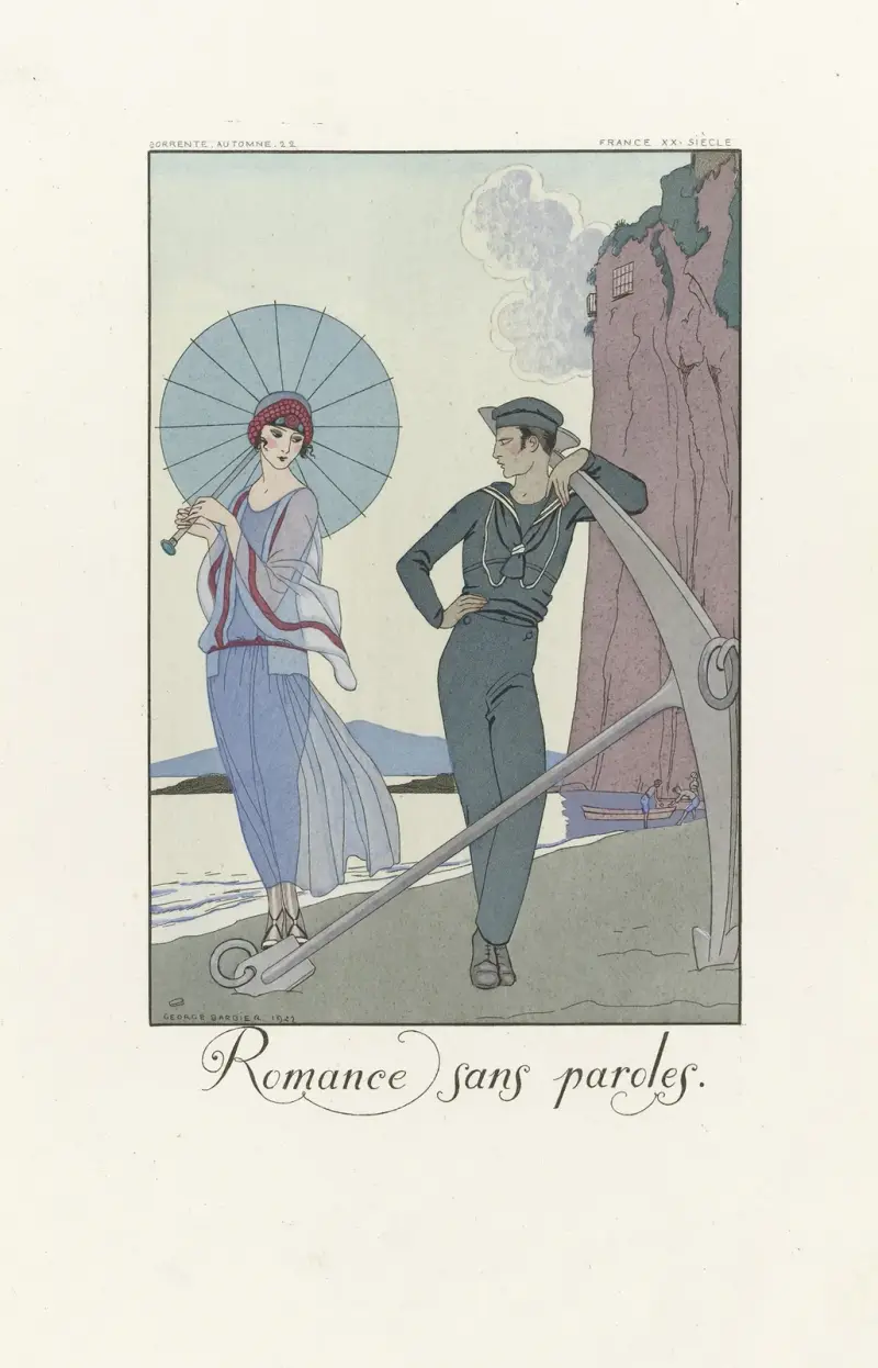 Romance sans paroles av George Barbier