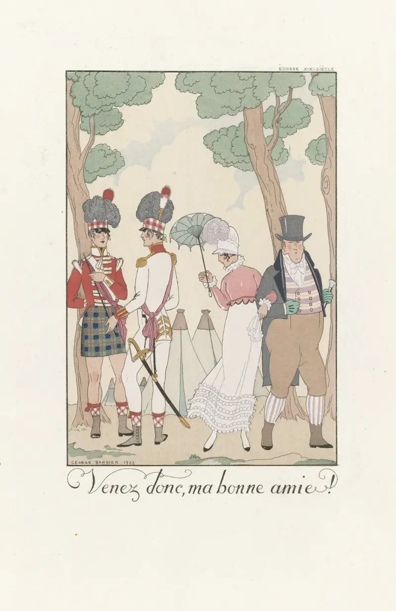 Kom, min goda vän! av George Barbier