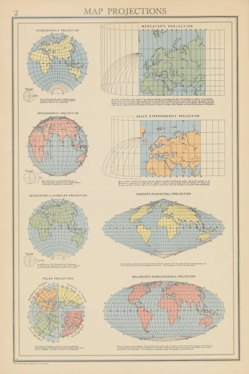 Map Projections av John George Bartholomew