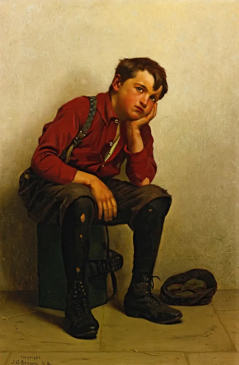 A Lull In Business av John George Brown