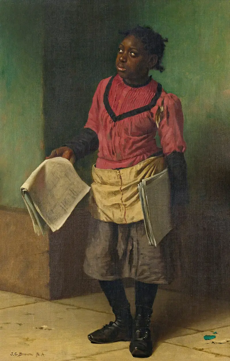 Ranní noviny, John George Brown