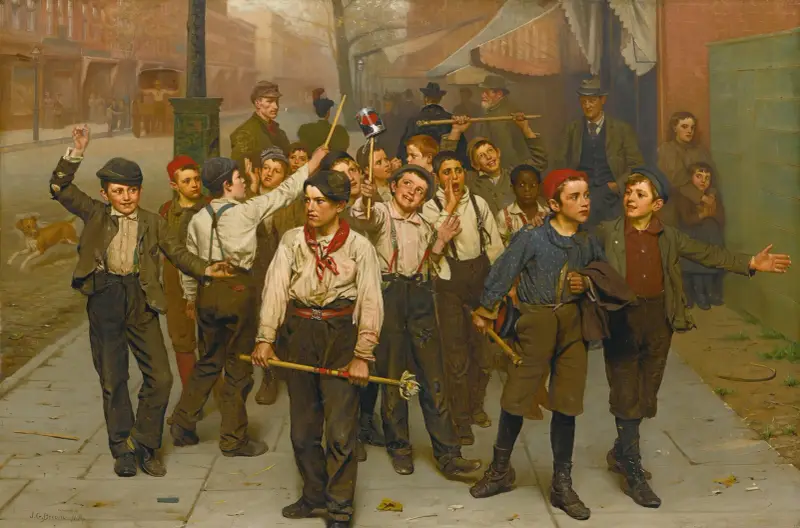 Our Gang, John George Brown