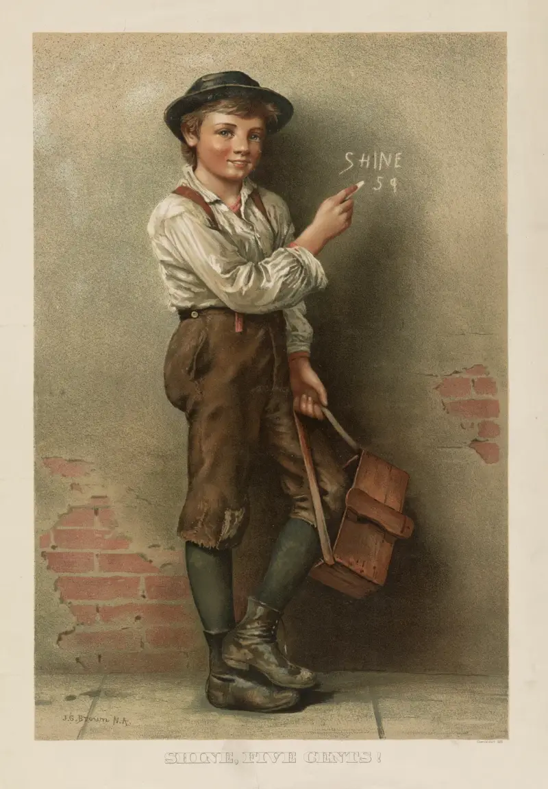 Září, pět centů!, John George Brown