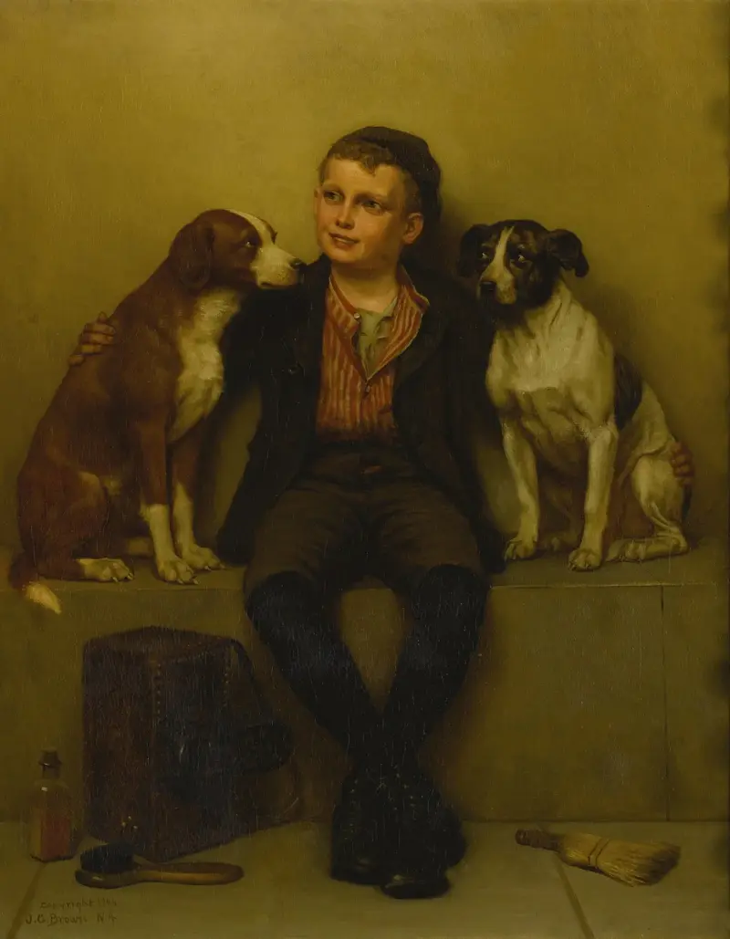 Soupeři, John George Brown