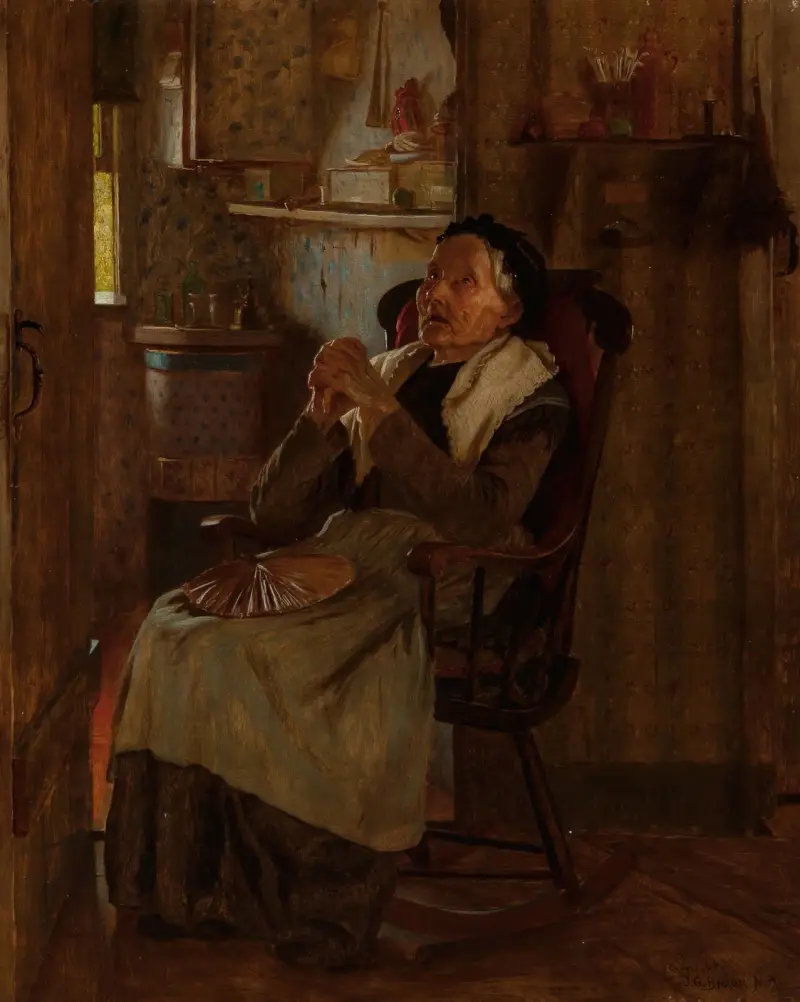 ‘Twas Long Ago av John George Brown