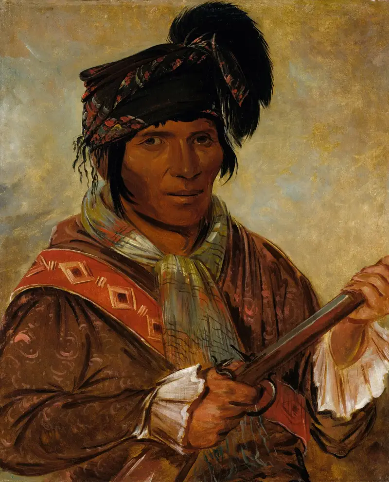 Co-Ee-Há-Jo, ein Häuptling von George Catlin