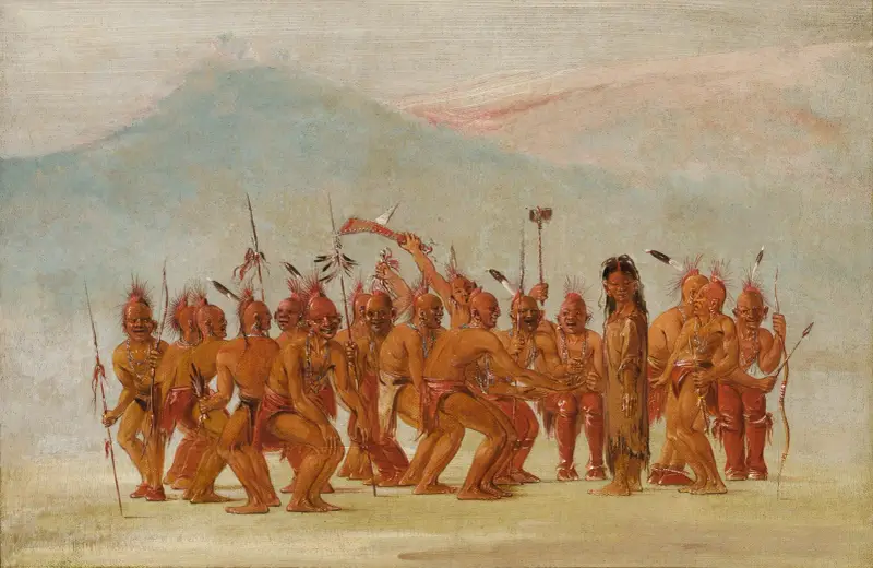 Dans till berdash av George Catlin