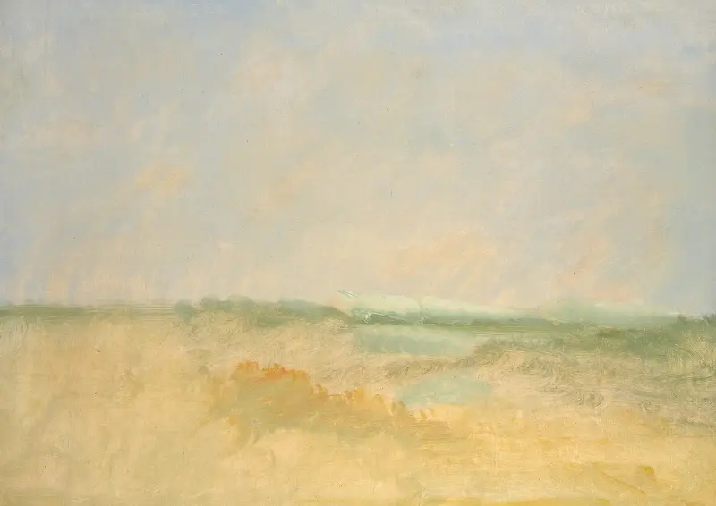 Landskapsbakgrund av George Catlin