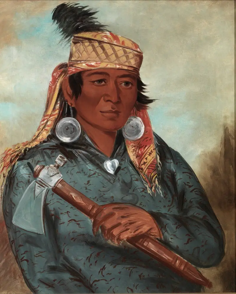 Wáh-Pe-Say, The White av George Catlin