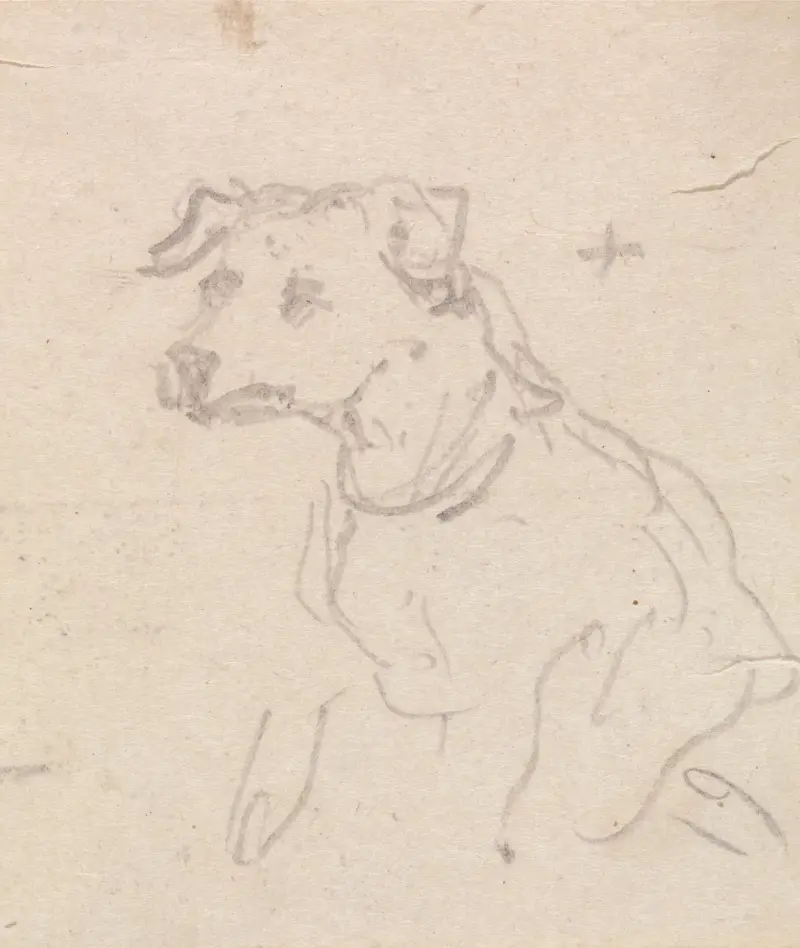 En hund av George Chinnery
