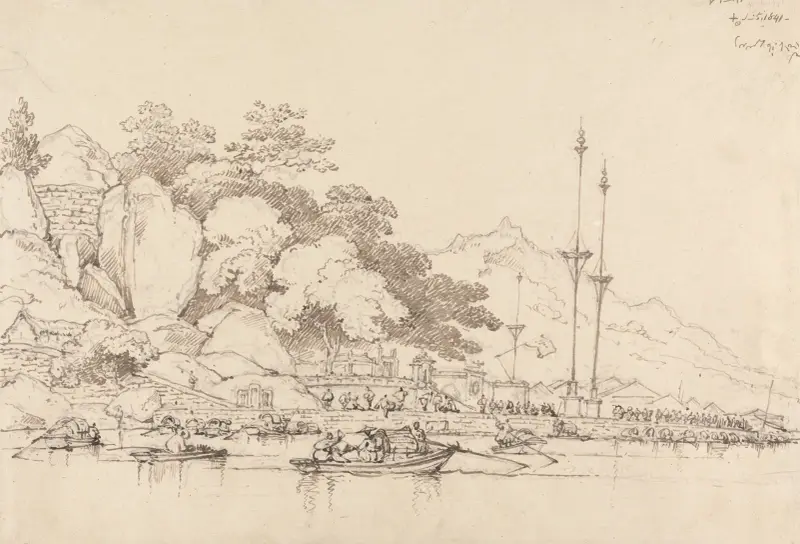 Lap House, Inner Harbor, Macao av George Chinnery