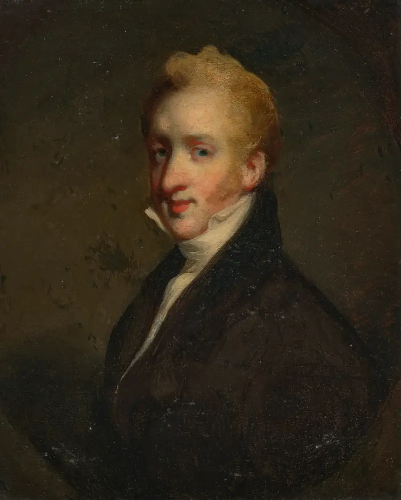 Porträtt av en europeisk köpman av George Chinnery