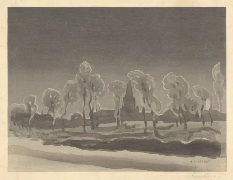 Camblain-l’Abbé, Sir George Clausen
