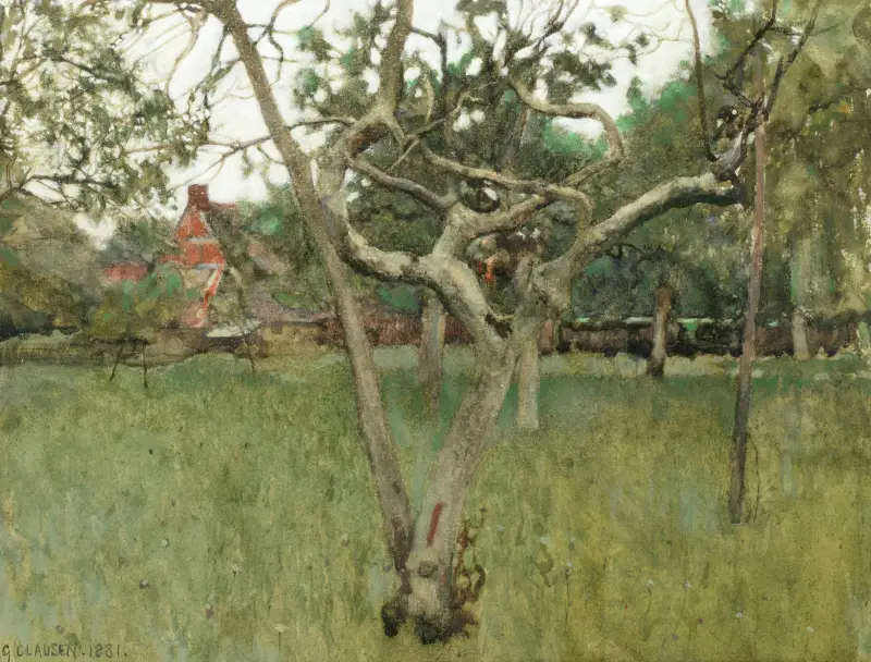 Country garden av Sir George Clausen