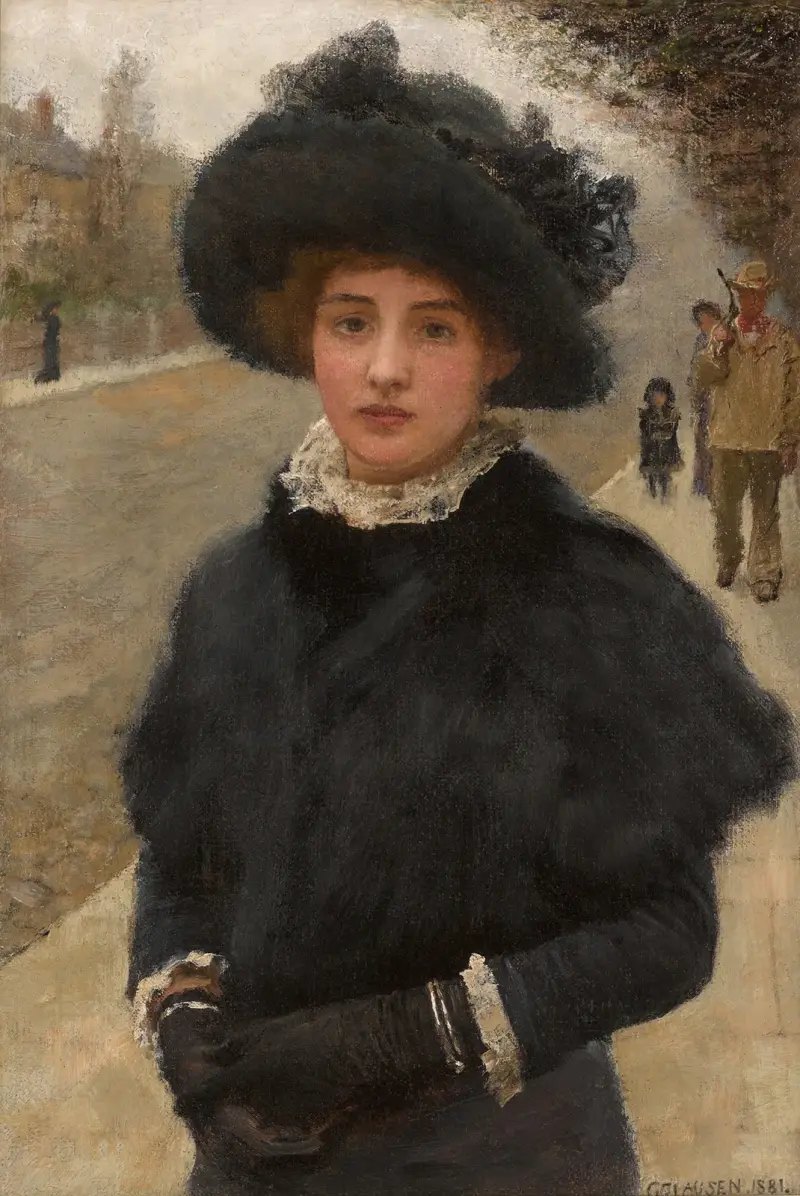 The morning walk av Sir George Clausen
