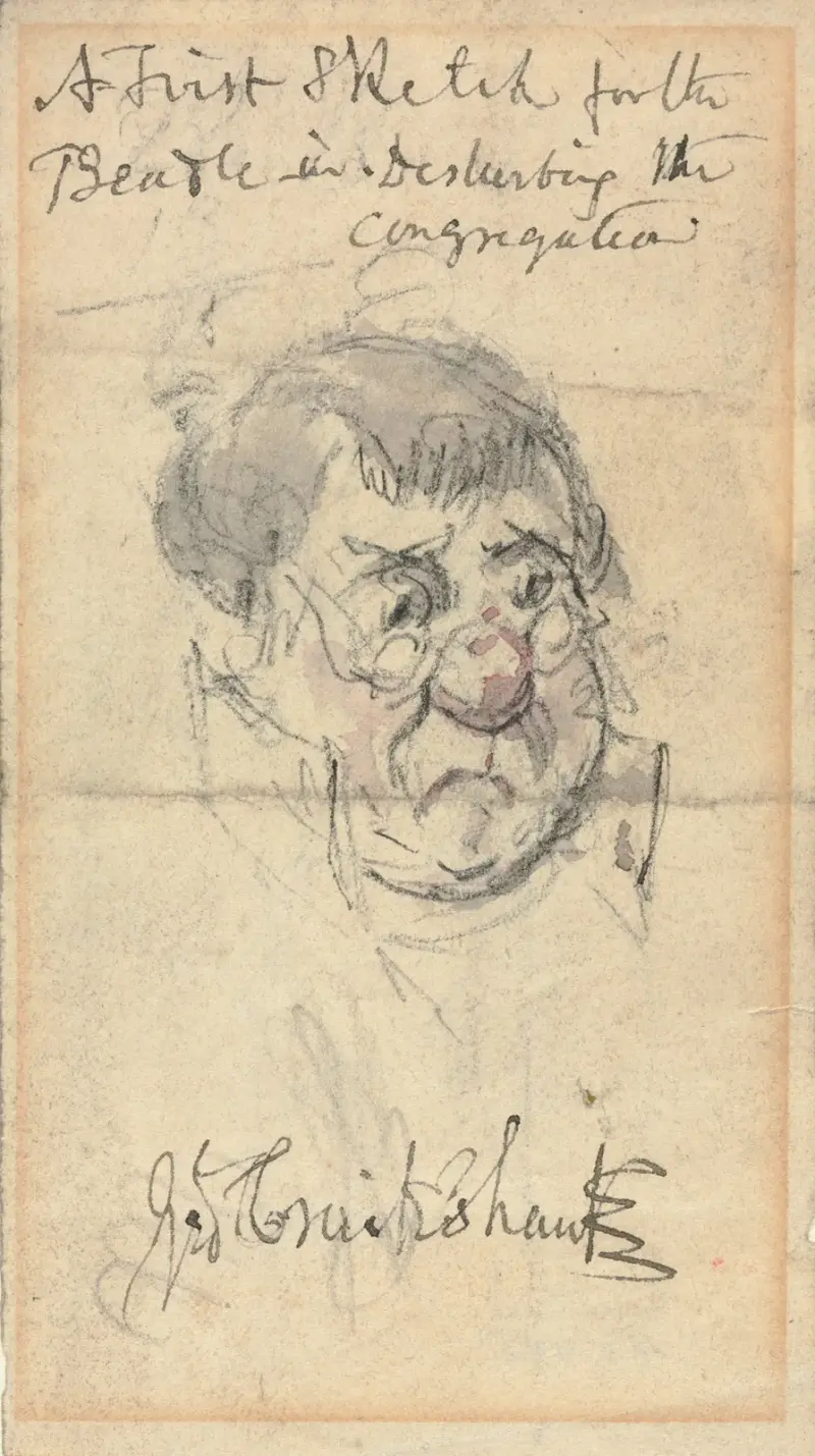 Kostelník, George Cruikshank