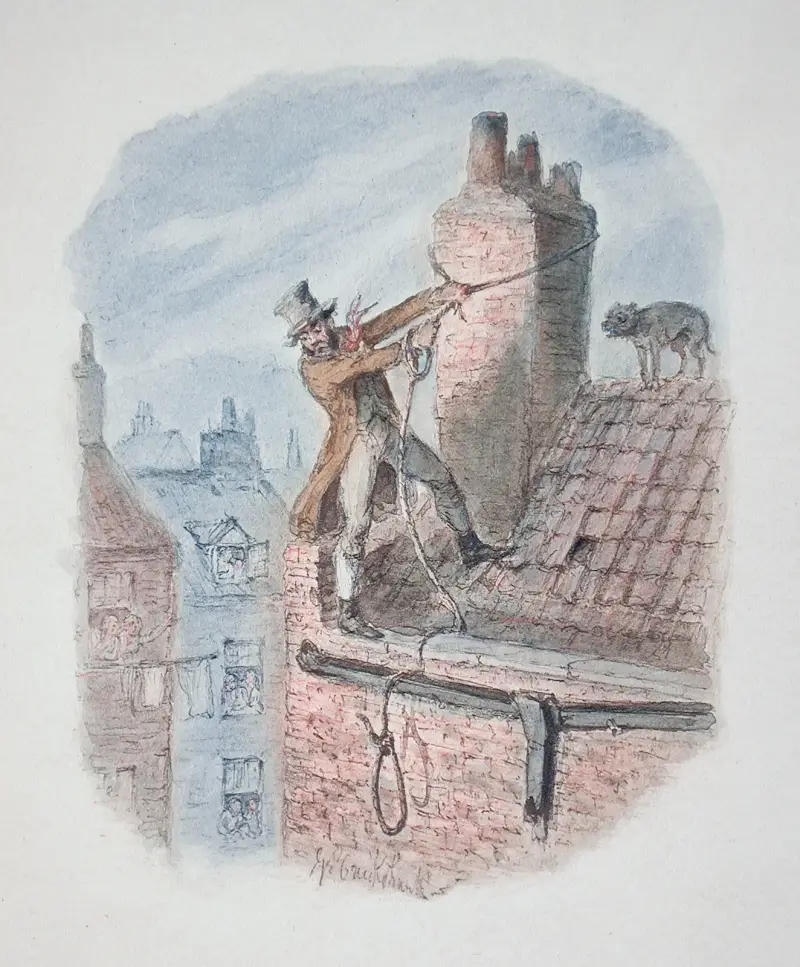 Ostatnia szansa, George Cruikshank