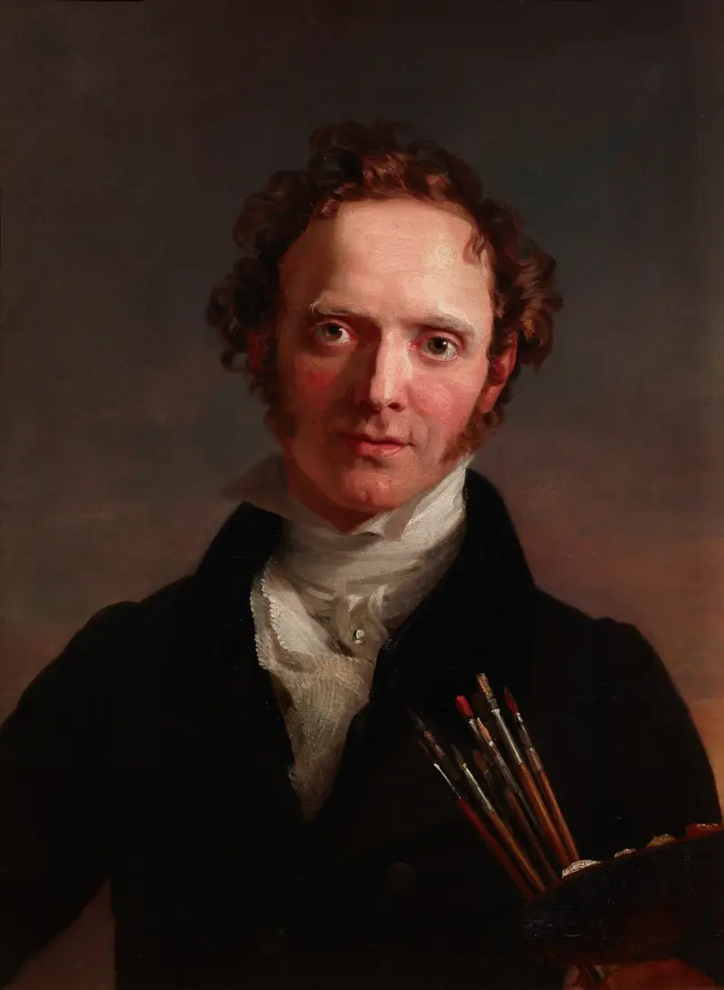 Portrait of the artist av George Dawe