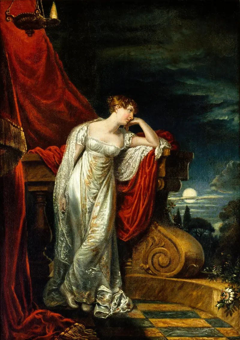 Study for Miss O’Neill as Juliet av George Dawe
