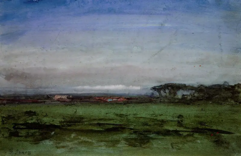 Přes Campagnu, George Inness