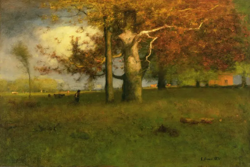 Früher Herbst, Montclair von George Inness
