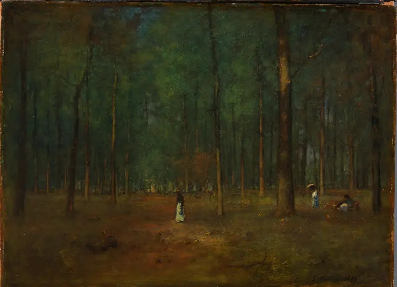 Georgijské borovice, George Inness