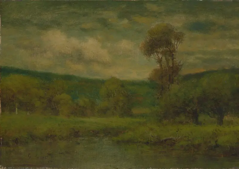 Landskap av George Inness