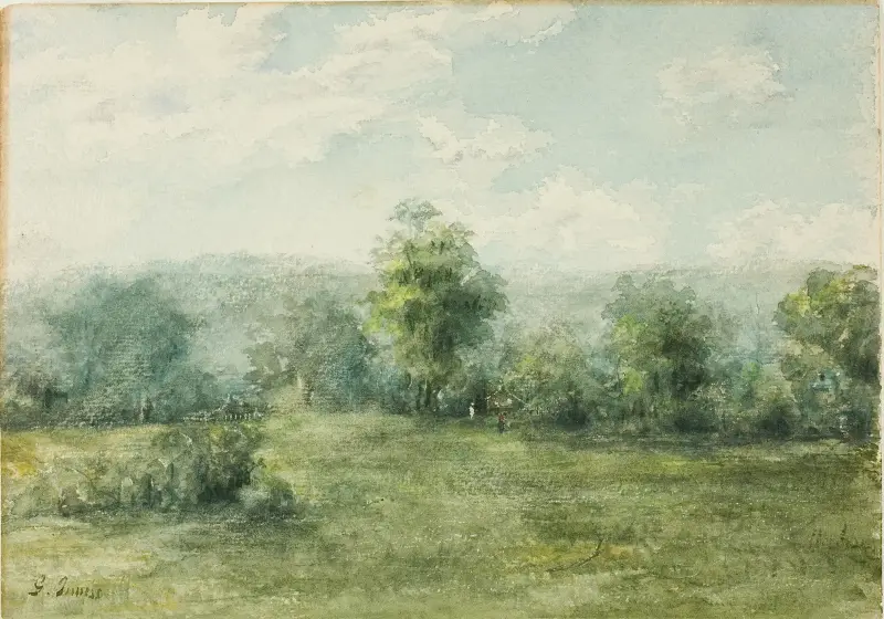 Landskap av George Inness