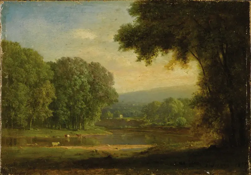 Landskap av George Inness