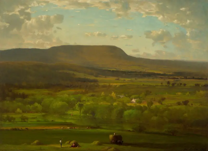 Leeds, New York av George Inness