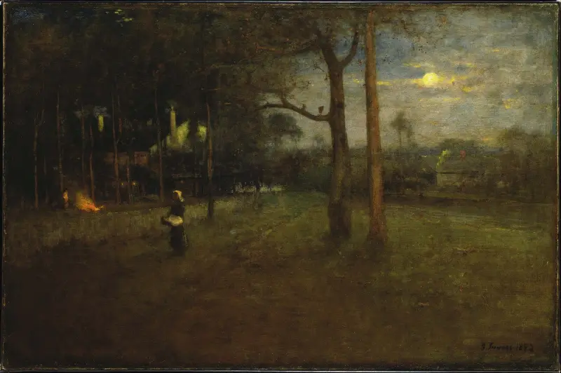 Månsken, Tarpon Springs av George Inness